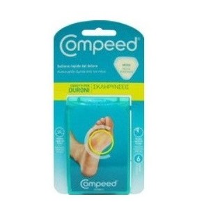 Compeed Μεσαία Επιθέματα για Σκληρύνσεις, 6τμχ
