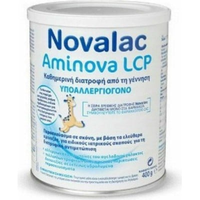 NOVALAC Γάλα σε Σκόνη Aminova LCP 0m+ 400gr