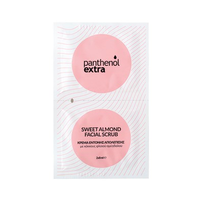 Panthenol Extra - Sweet Almond Facial Scrub - 2x8ml