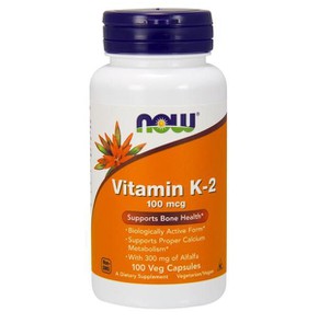 Now Foods Vitamin K-2 100 mcg για Οστεοπόρωση 100 