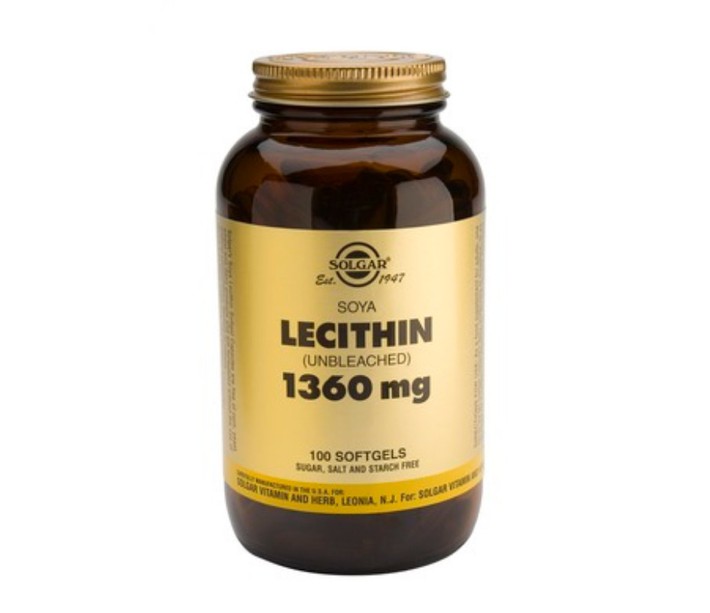 SOLGAR LECITHIN 1360MG 100SOFTGELS