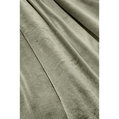 Σετ 2τμχ Κουβέρτα Velvet Khaki 160x220 guy Laroche