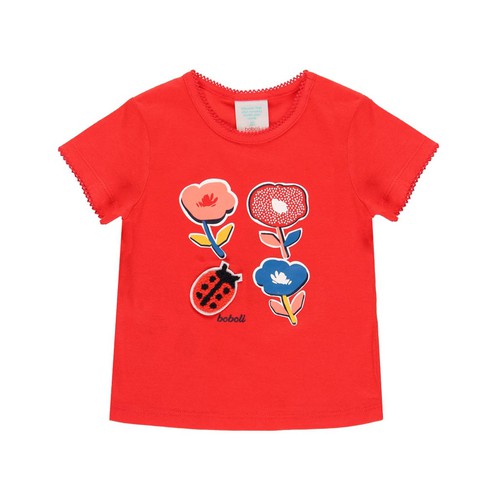 Boboli Knit T.shirt ''Floral'' for Baby Girl (2320