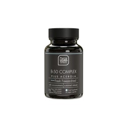 Pharmalead Black Range B 50 Complex Plus Acerola Συμπλήρωμα Διατροφής Για Πνευματική & Σωματική Απόδοση 30 φυτικές κάψουλες