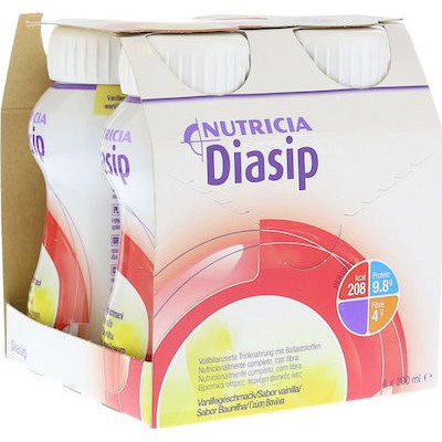 Nutricia Diasip 4 x 200ml Βανίλια