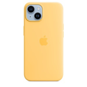 Apple Silicone Case with MagSafe Sunglow iPhone 14