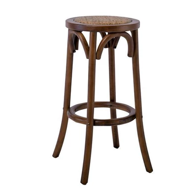 Barstool Walnut, Beech 36x36x71cm ZWW Vienna