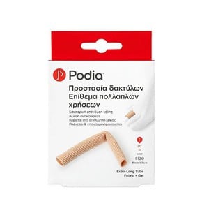 Podia Extra Long Tube Fabric & Gel Επίθεμα Γέλης Π
