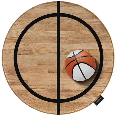 Στρογγυλό Χαλί Softy Hoop 100cm Saint Clair  Memor