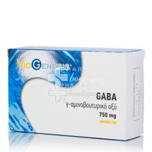 Viogenesis GABA 750mg, 60caps