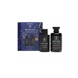 Apivita Promo Mens Care Eau De Toilette With Cedar & Cardamom Men's Fragrance 100ml + Gift Shampoo Shower Gel Men's Shampoo Shower Gel 250ml