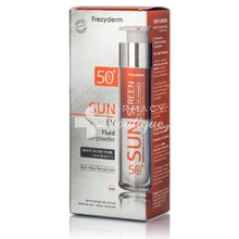 Frezyderm SunScreen Fluid to Powder SPF50+ - Αντηλιακή Υγρή Κρέμα Προσώπου, 50ml