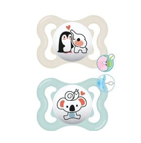 MAM Supreme Unisex Silicone Soother 2-6 Months, 2τ