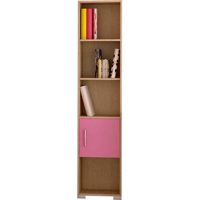 Kid's Bookcase With a Closet 40x30x180cm Sarris Br