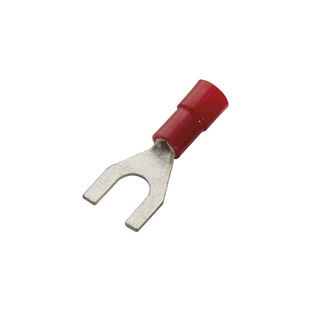 Fork Terminal Insulated Μ4 Red 10 Pieces 260304/10