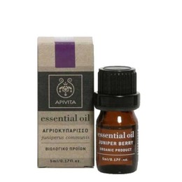 Apivita Essential Oil Juniper Αιθέριο Έλαιο Αγριοκυπάρισσο, 5ml