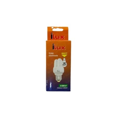 Cfl Energy Saving Light Bulb 6U 8W Ε27 2700Κ Warm 