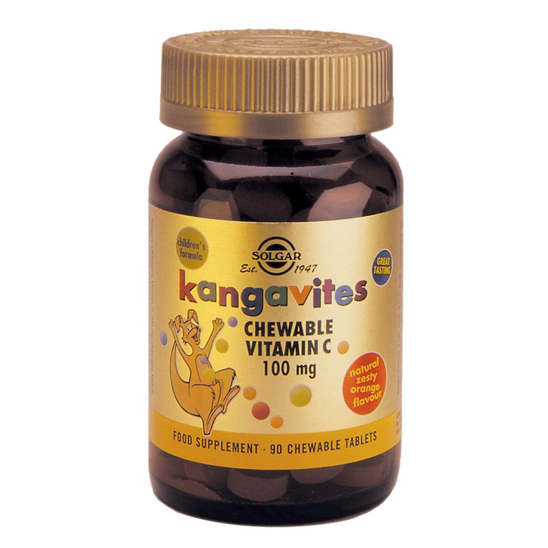 Kangavites Chewable Vitamin C 100mg chew. tablets