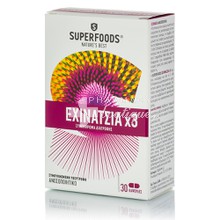 Superfoods ΕΧΙΝΑΤΣΙΑ x3 - Ανοσοποιητικό, 30caps