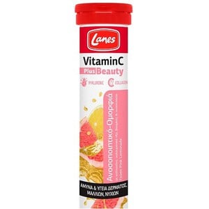 LANES Vitamine C Eff 500 mg plus energy  20 tabs