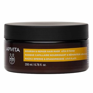 APIVITA Μάσκα μαλλιών για θρέψη & επανόρθωση με ελ