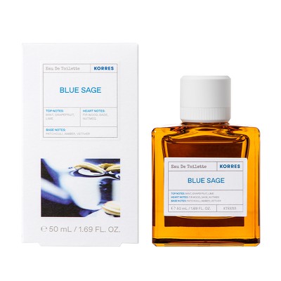 Korres Blue Sage Eau De Toilette Ανδρικό Άρωμα 50m