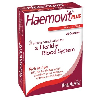 HEALTH AID HAEMOVIT PLUS 30 CAPS