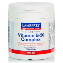 Lamberts Vitamin B-50 Complex, 250tabs