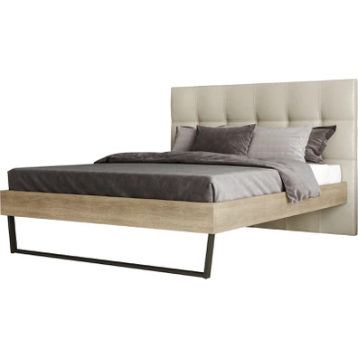Κρεβάτι Υπέρδιπλο 160x200cm Sarris Bros Royal/ Oak