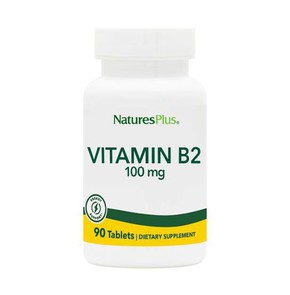 Nature's Plus Vitamin B2 100mg, 90Tabs