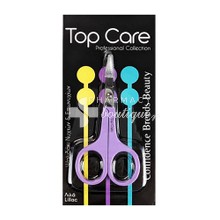 Vitorgan Top Care Nail Scissors & Nipper - Ψαλιδάκι Νυχιών & Επωνυχίων (Λιλά), 1τμχ.