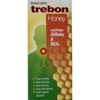 Uni-Pharma Trebon Honey 100ml - Φυσικό Σιρόπι Για 