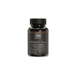 Pharmalead Black Range Vitamin C 1000mg Plus D3 2000IU 120 vegan caps