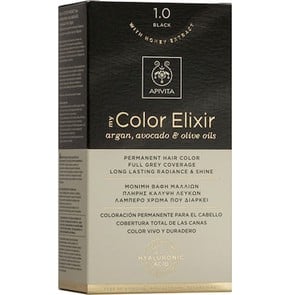 Apivita My Color Elixir Μόνιμη Βαφή Μαλλιών Νο 1.0
