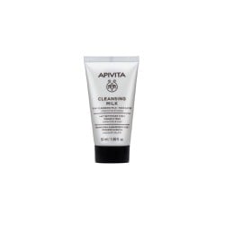 Apivita Μini Cleansing Cleansing Milk With Chamomile & Honey For Face & Eyes 50ml
