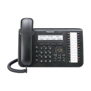 Panasonic Ενσύρματο Τηλέφωνο Γραφείου Μαύρο KX-DT5