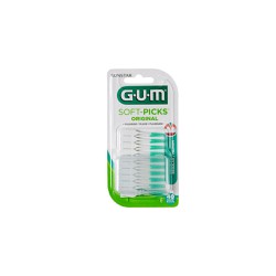 Gum Soft Picks Regular Medium Disposable Interdental Brush 40 pieces