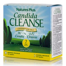 Natures Plus Candida Cleanse 7 Day Program - Αντιμετώπιση Καντιντίασης, 2 x 28 κάψουλες