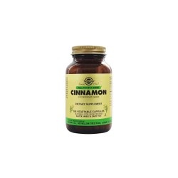  Solgar Cinnamon Κανέλλα 500mg 100 φυτικές κάψουλες