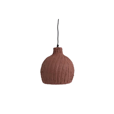 Φωτιστικό Οροφής Dezir Terracotta (25x25x29) Soulw