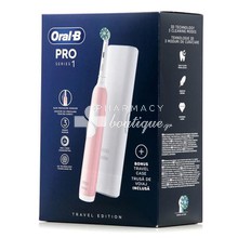 Oral-B Pro Series 1 - Ηλεκτρική Οδοντόβουρτσα με Θήκη (Ροζ), 1τμχ.