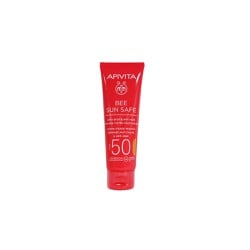 Apivita Bee Sun Safe Anti-Spot & Anti-Age Defense Tinted Face Cream Golden SPF50 50ml