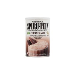 Natures Plus Spiru-Tein Chocolate Chocolate Flavored Protein Drink 476gr