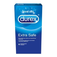 Durex Extra Safe 6τμχ - Προφυλακτικά Με Μεγαλύτερο Πάχος Για Απόλυτη Ασφάλεια