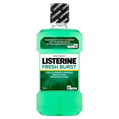Listerine Fresh Burst Στοματικό Διάλυμα 500ml