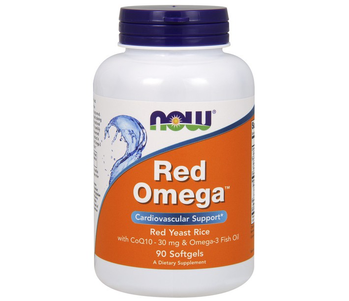 NOW RED OMEGA (RED YEAST RICE) 90SOFTGELS