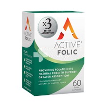 Bionat Active Folic - Φολικό Οξύ, 60 caps