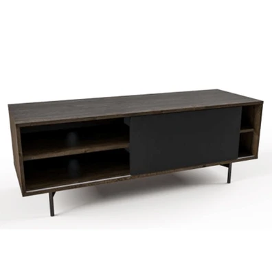 Έπιπλο Τηλεόρασης Μελαμίνη 154x55x52cm Alfa Set Fr