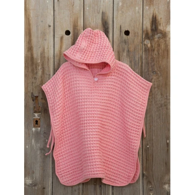 Πόντσο no 4/6 Spicy - Pink Nima Bebe