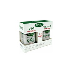 Power Health Promo Platinum Range Vitamin C 1000mg + D3 1000iu 30 ταμπλέτες + Δώρο Platinum Range Vitamin C 1000mg 20 ταμπλέτες